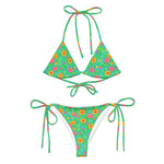 Bali Bloom Bikini by Coastal Cool adjustable bikini set UPF 50 breathable sustainable resort style