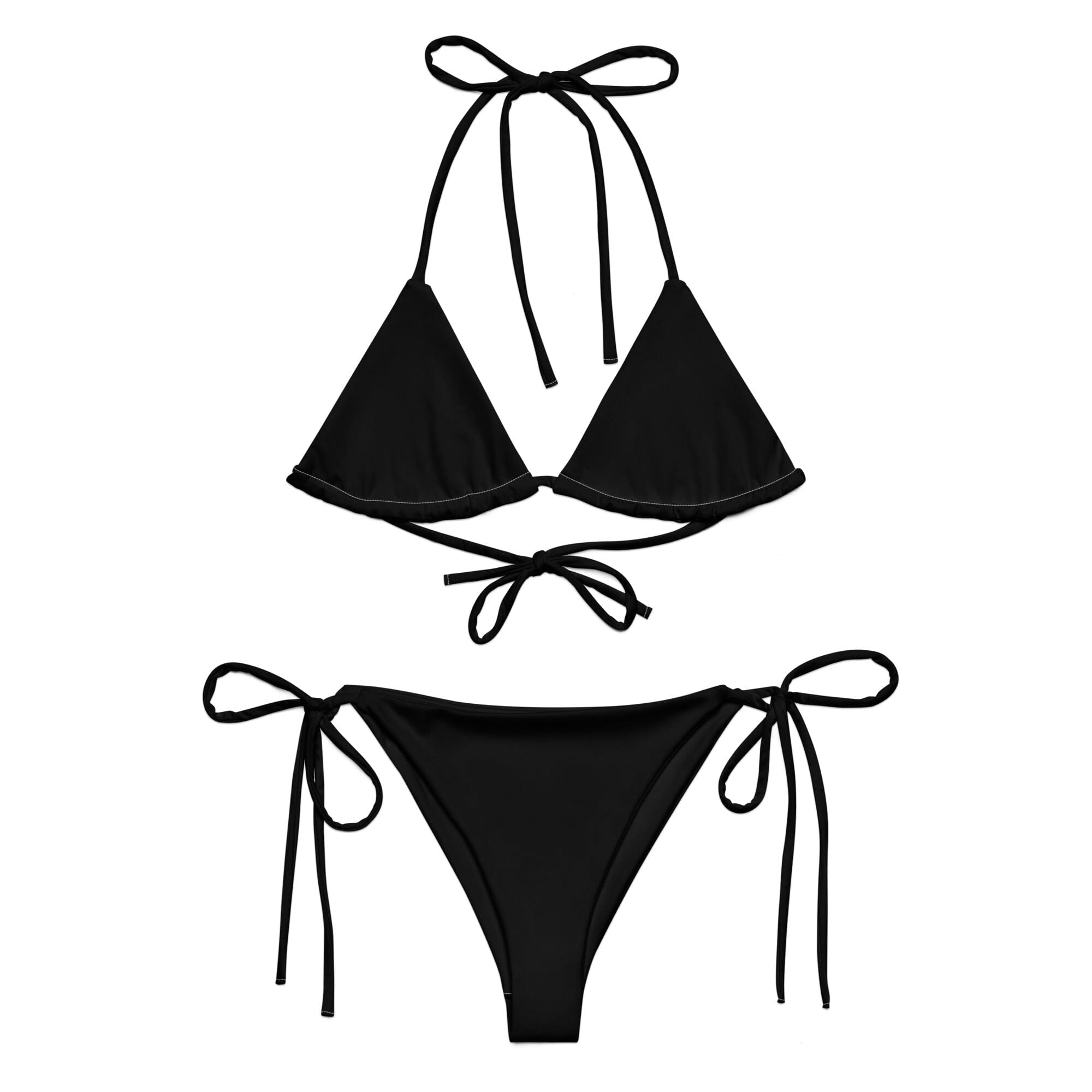 Black Bikini-Coastal Cool-Recycled Swimsuits and Beachwear