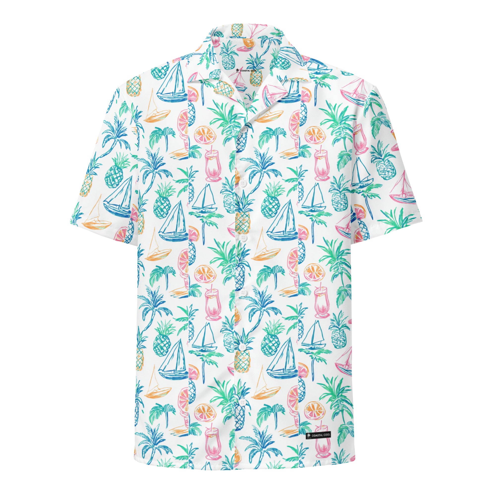 Coconut Bay Short Sleeve-Coastal Cool-Recycled Swimsuits and Beachwear