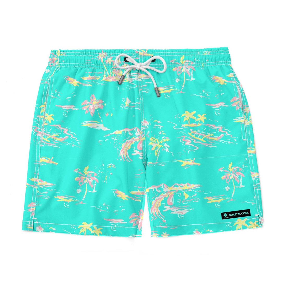 Destination Swim Trunks-Coastal Cool-Recycled Swimsuits and Beachwear