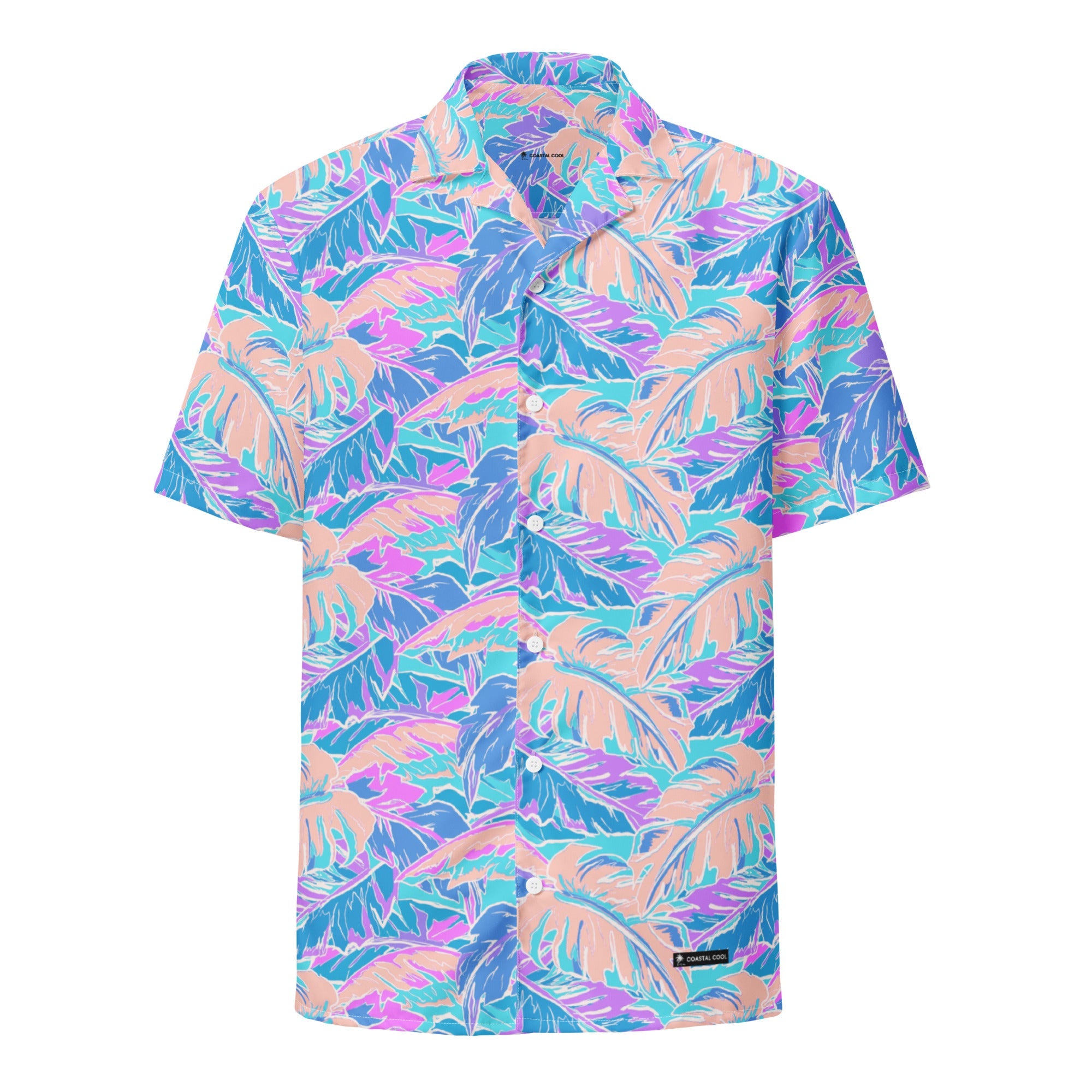 Florida Keys Purple Short Sleeve-Coastal Cool-Recycled Swimsuits and Beachwear