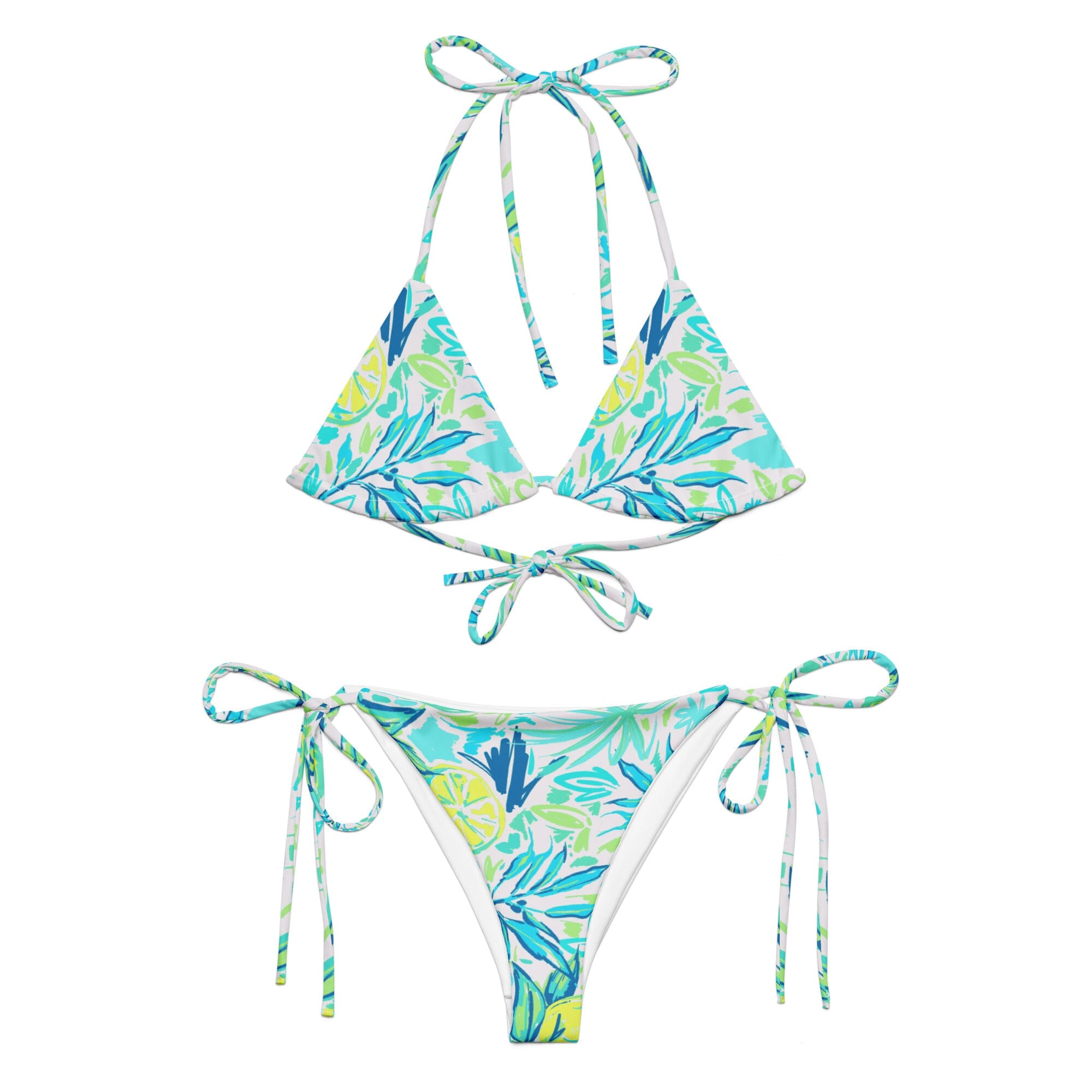 Fresh Fruit Bikini-Coastal Cool-Recycled Swimsuits and Beachwear