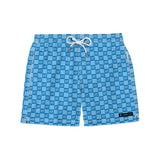 Glass Water Swim Trunks - CUSTOM by Coastal Cool sustainable quick dry fabric with UPF 50+ sun protection