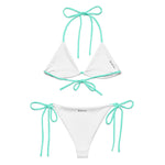 Light Teal Bikini by Coastal Cool adjustable bikini set UPF 50 breathable sustainable resort style