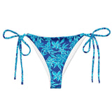 Midnight Bikini Bottom by Coastal Cool sustainable UPF 50 adjustable seamless flattering fit