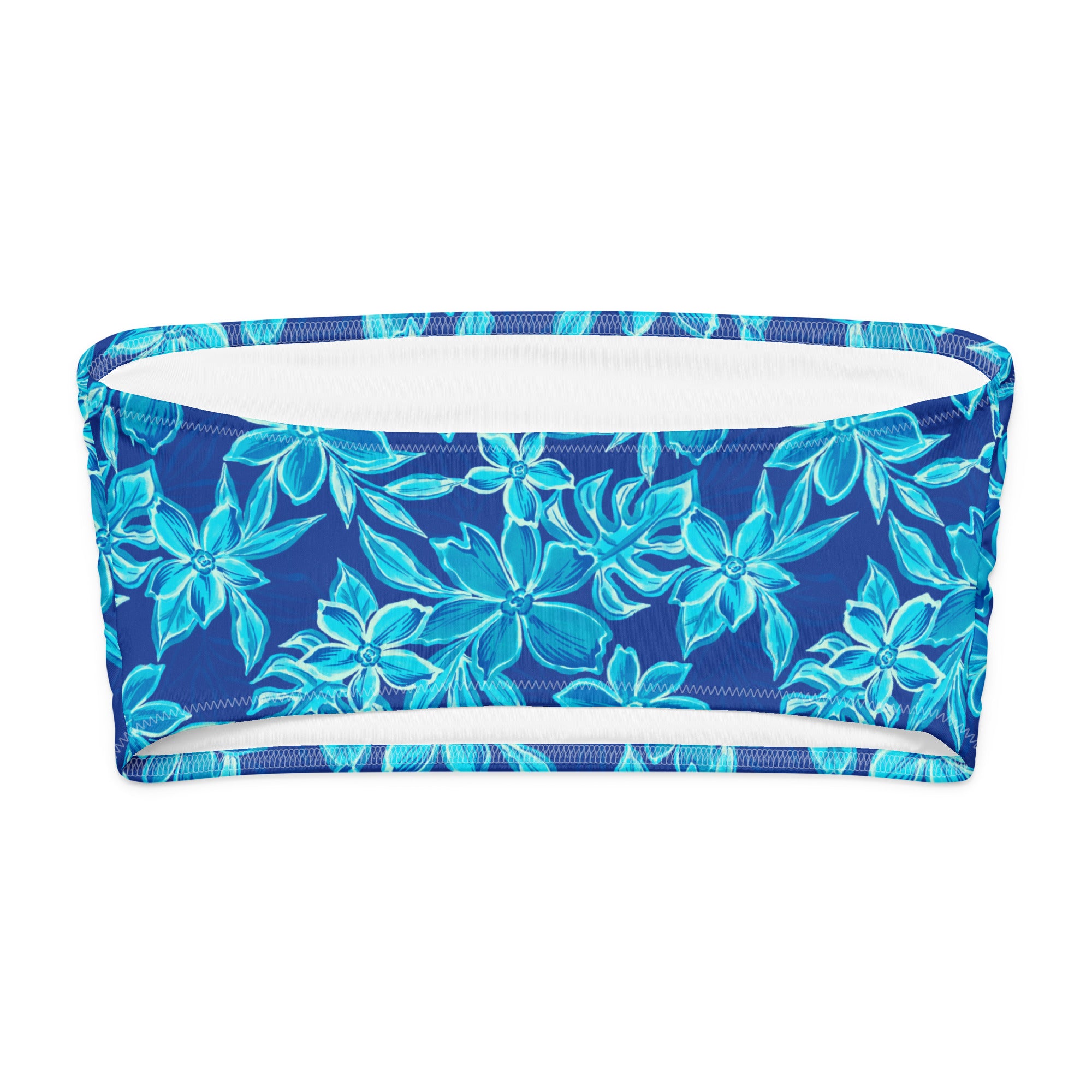 Midnight Tube Bikini Top by Coastal Cool strapless UPF 50 seamless breathable fit and resort style