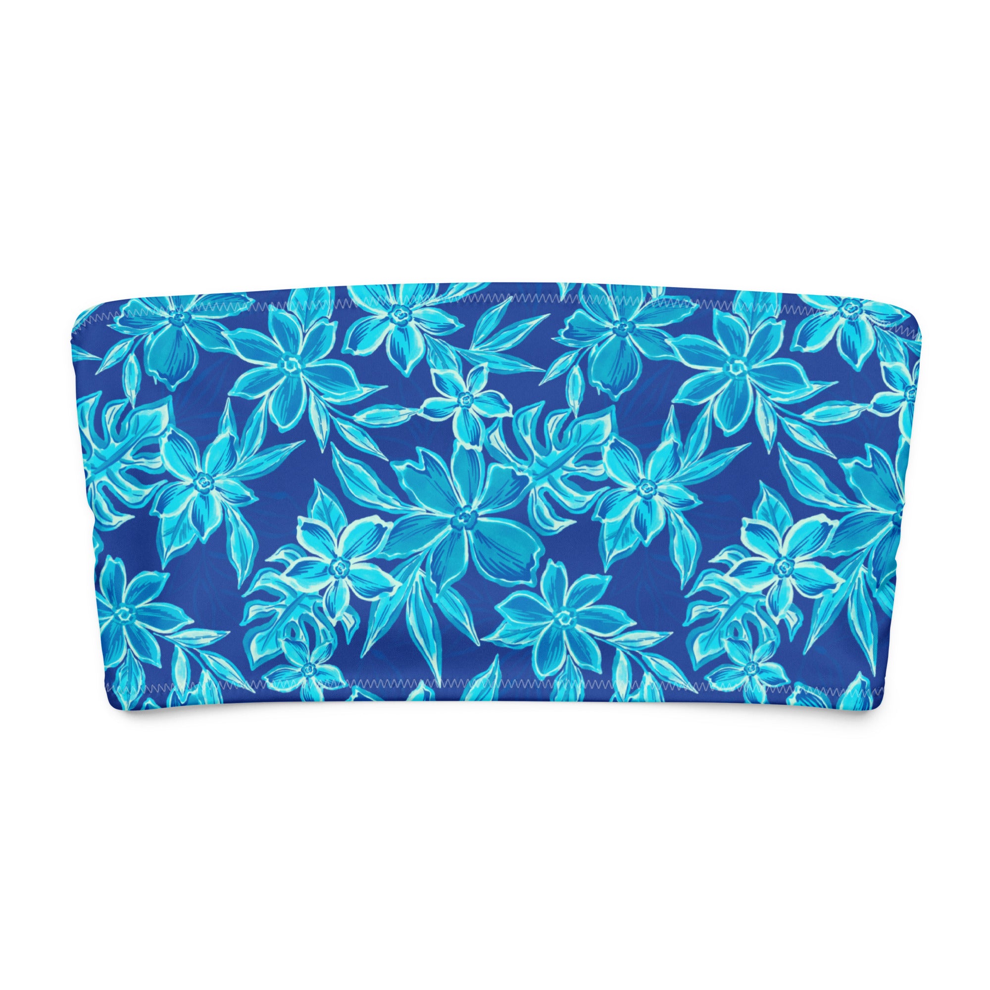Midnight Tube Bikini Top by Coastal Cool strapless UPF 50 seamless breathable fit and resort style