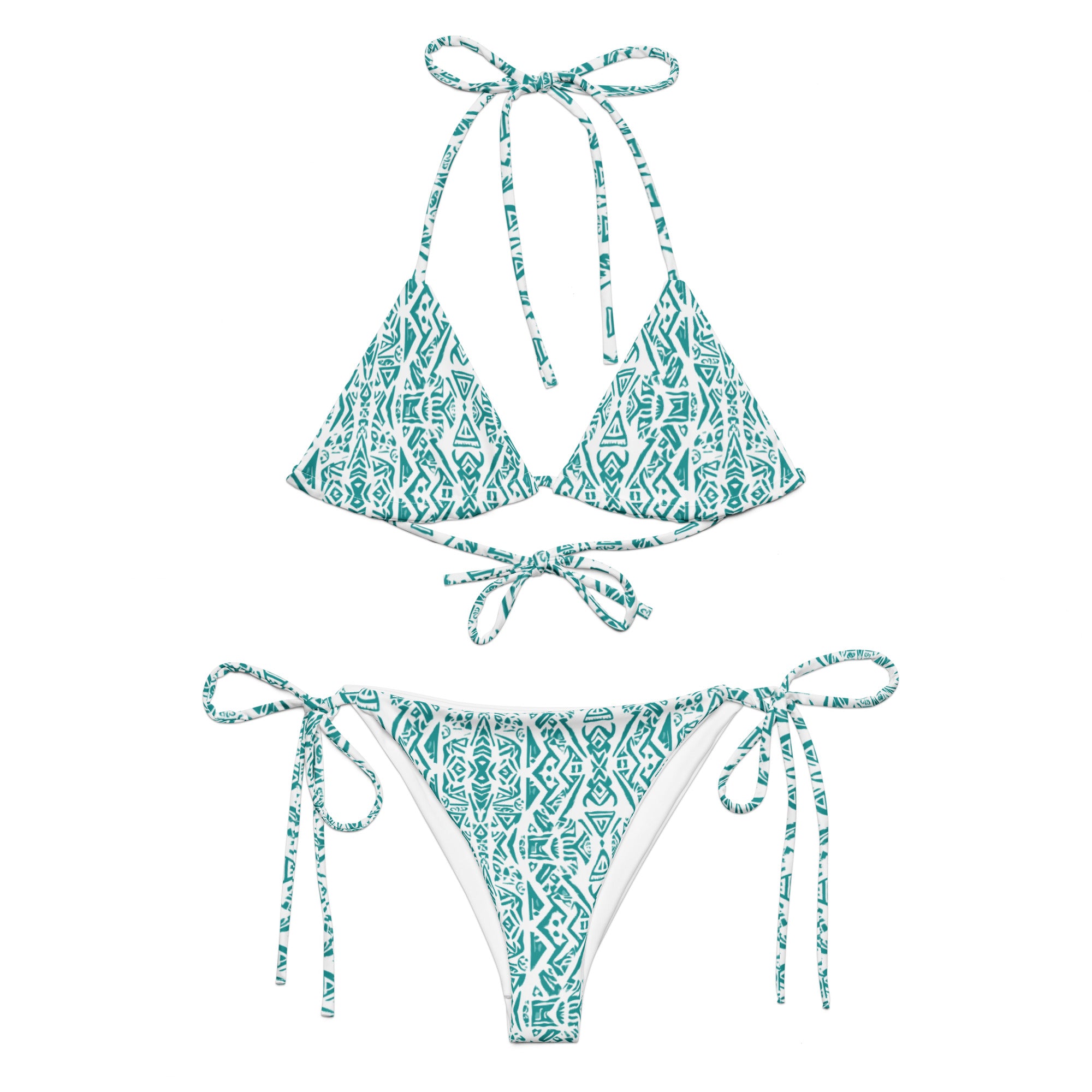 Nā Lani Bikini-Coastal Cool-Recycled Swimsuits and Beachwear