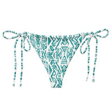 Nā Lani String Bikini Bottom by Coastal Cool sustainable UPF 50 adjustable seamless flattering fit