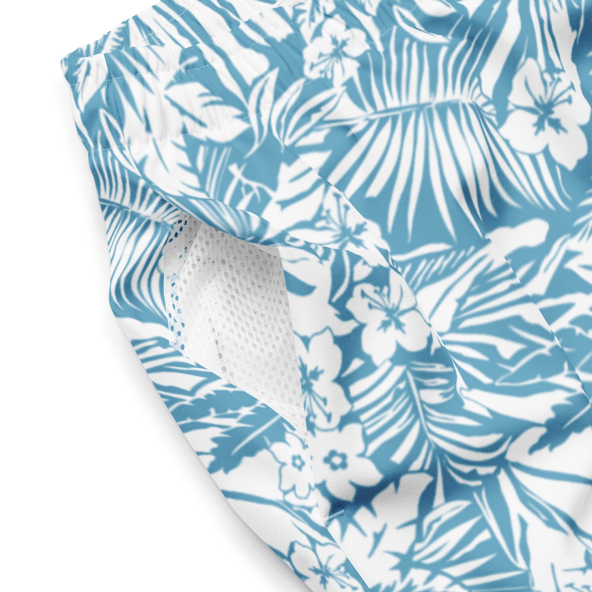 Palm Ave Swim Trunks by Coastal Cool sustainable quick dry fabric with UPF 50+ sun protection