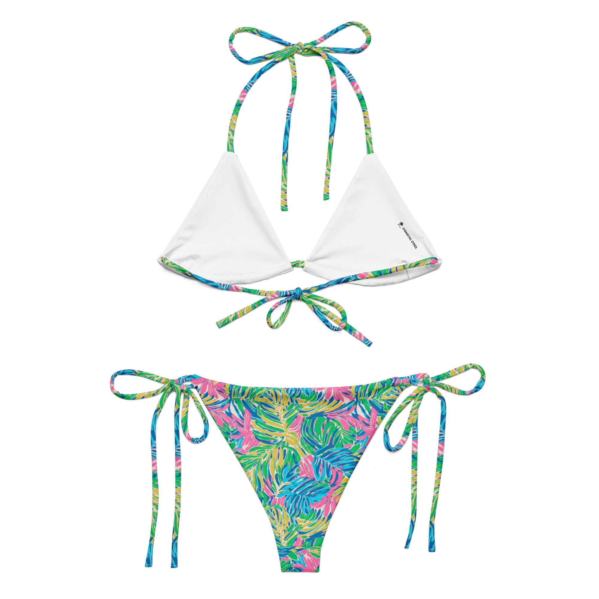 Palm Haven Bikini by Coastal Cool adjustable bikini set UPF 50 breathable sustainable resort style