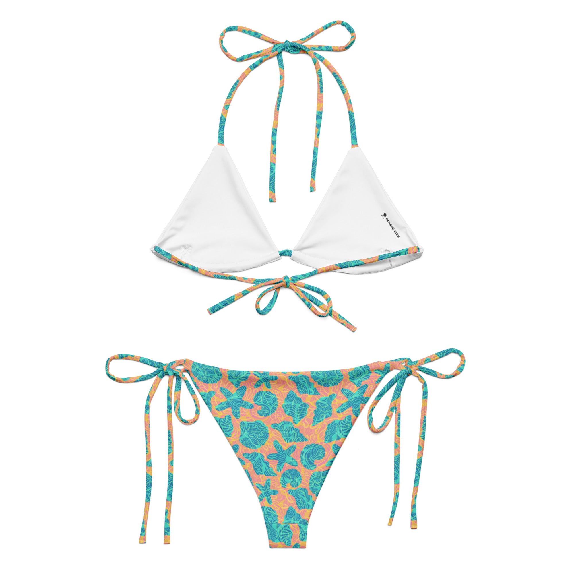 Sandbar Bikini by Coastal Cool adjustable bikini set UPF 50 breathable sustainable resort style