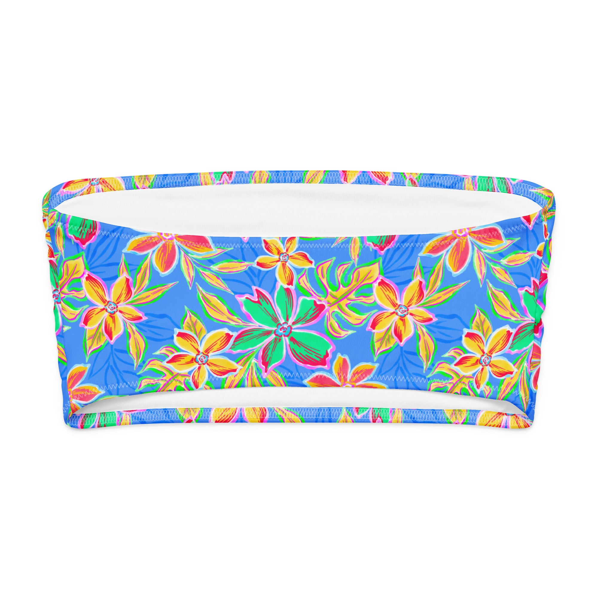 Tidewater Tube Bikini Top by Coastal Cool strapless UPF 50 seamless breathable fit and resort style