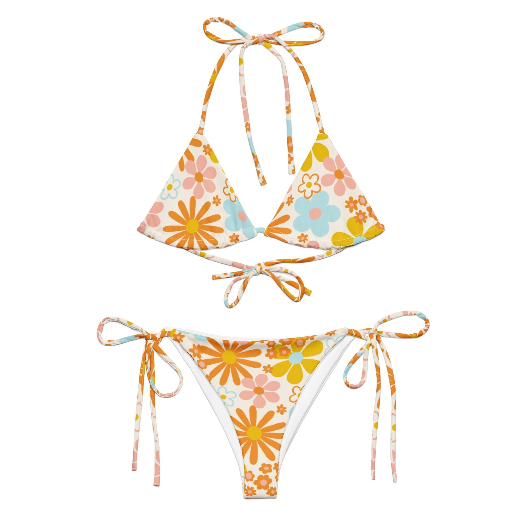 Tropical Temptation Bikini-Coastal Cool-Recycled Swimsuits and Beachwear
