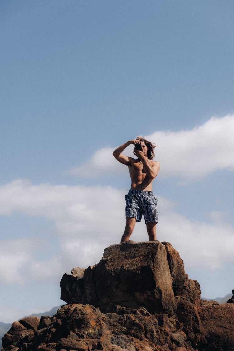 Coastal Cool-Beachwear-Swimwear-Sustainable-Bikini-Swim Trunks-Vacation