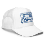 Aloha Hat - White by Coastal Cool adjustable trucker hat durable fit