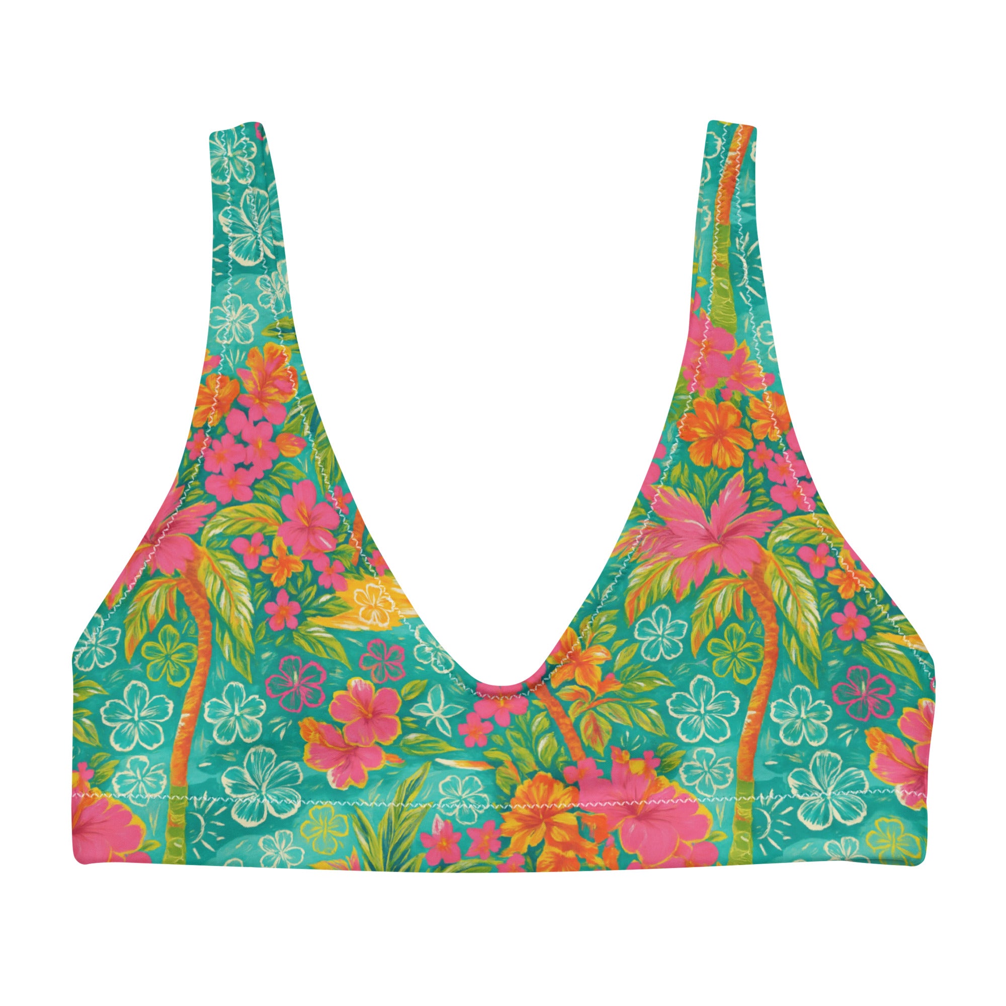 Atlantis Bikini Top-Coastal Cool