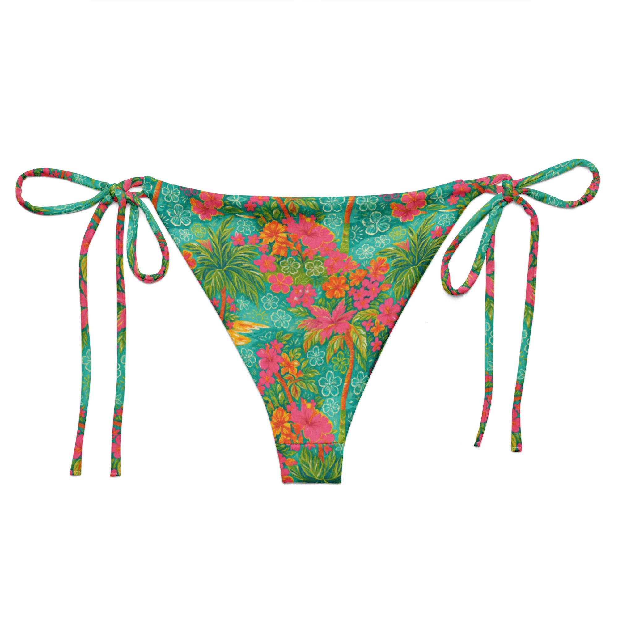 Atlantis String Bikini Bottom-Coastal Cool