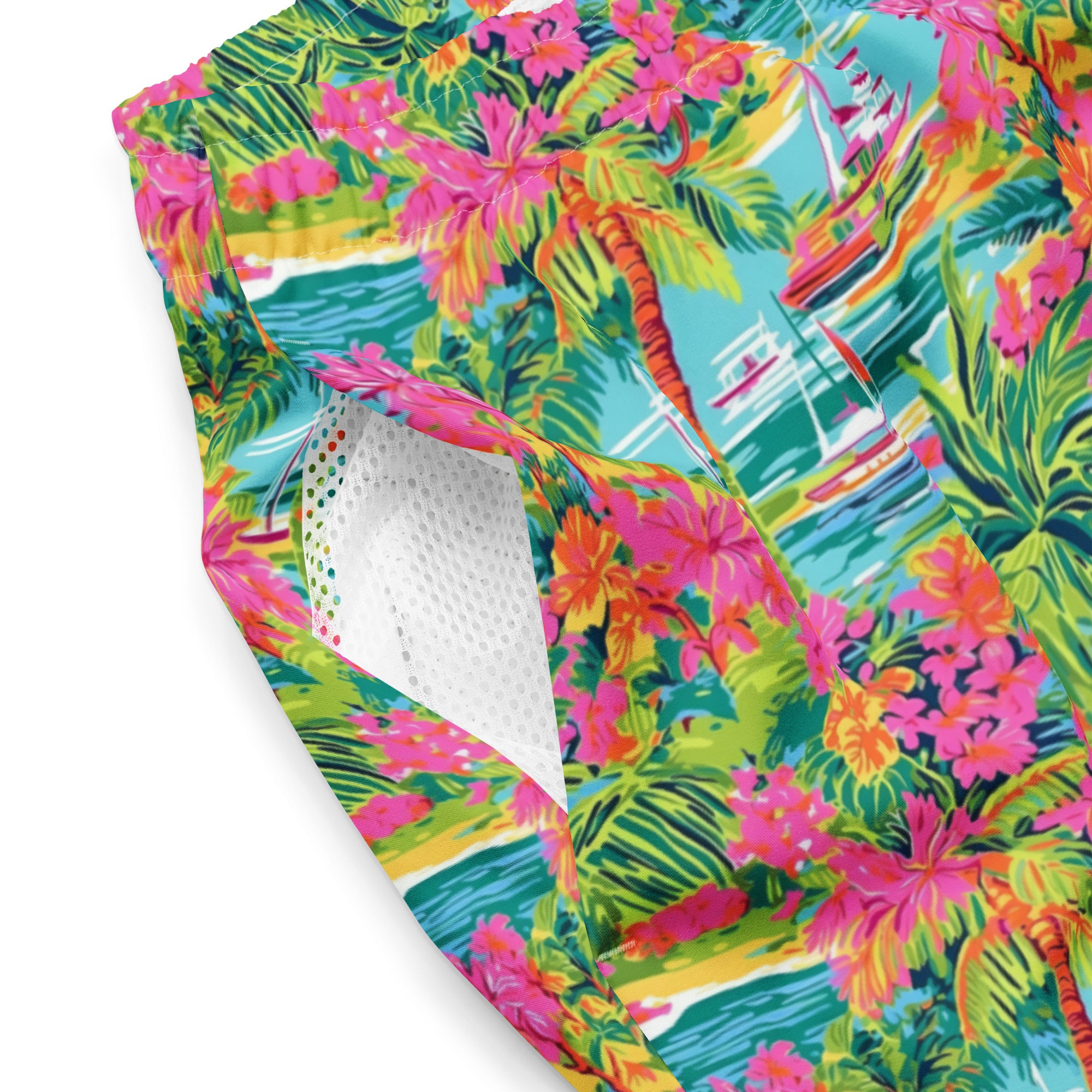 Atlantis Swim Trunks-Coastal Cool