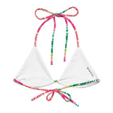 Bahama Breeze String Bikini Top-Coastal Cool