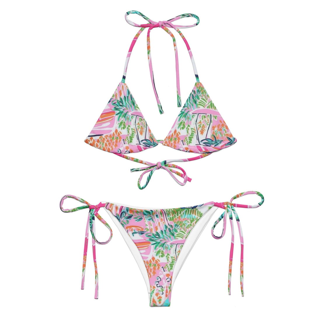 Bald Head Bikini-Coastal Cool