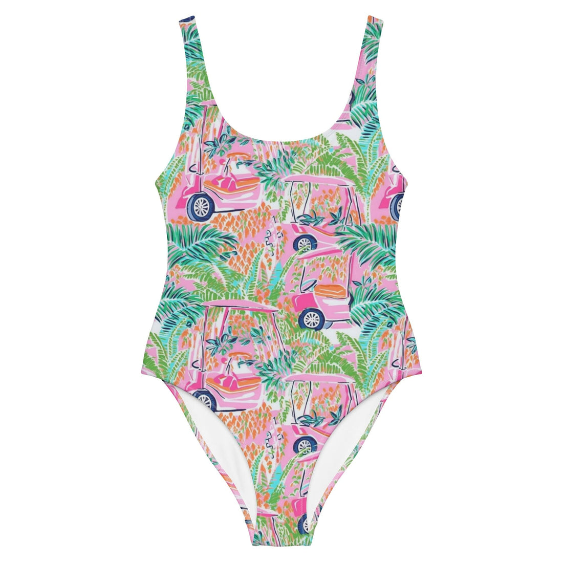 Bald Head One-Piece Swim-Coastal Cool