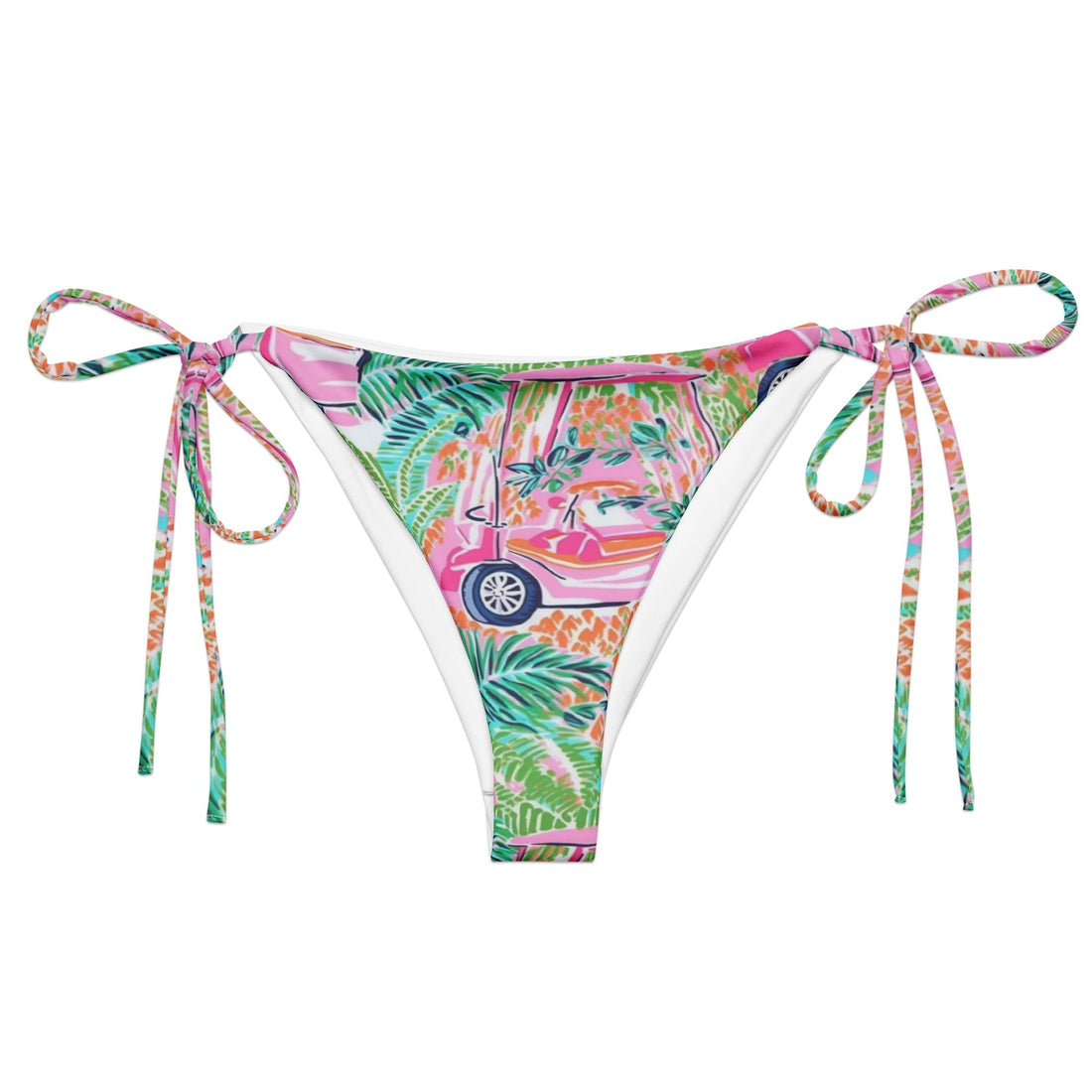 Bald Head String Bikini Bottom-Coastal Cool