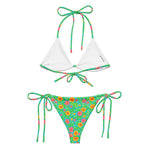 Bali Bloom Bikini by Coastal Cool adjustable bikini set UPF 50 breathable sustainable resort style
