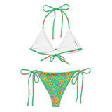 Bali Bloom Bikini by Coastal Cool adjustable bikini set UPF 50 breathable sustainable resort style