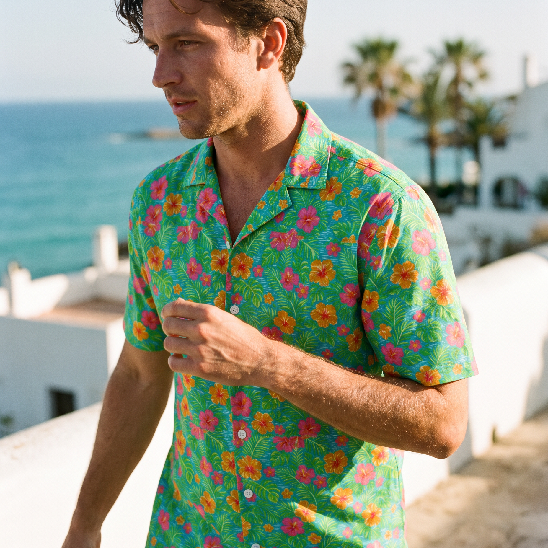 Bali Bloom Short Sleeve-Coastal Cool-2026-V1
