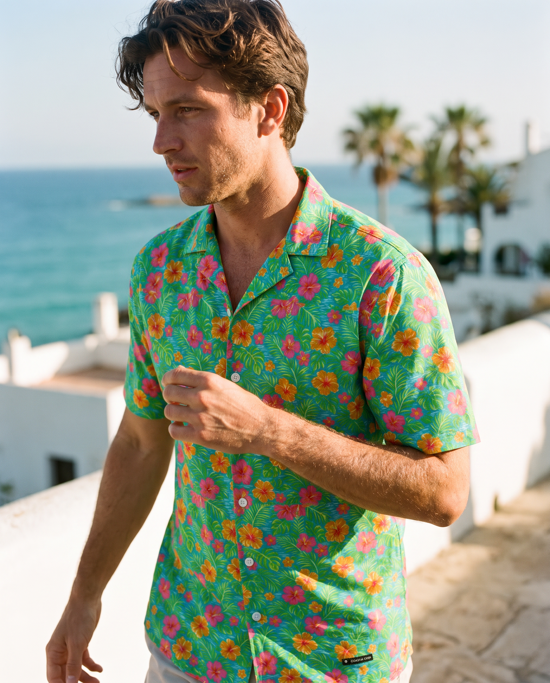 Bali Bloom Short Sleeve-Coastal Cool-2026-V1