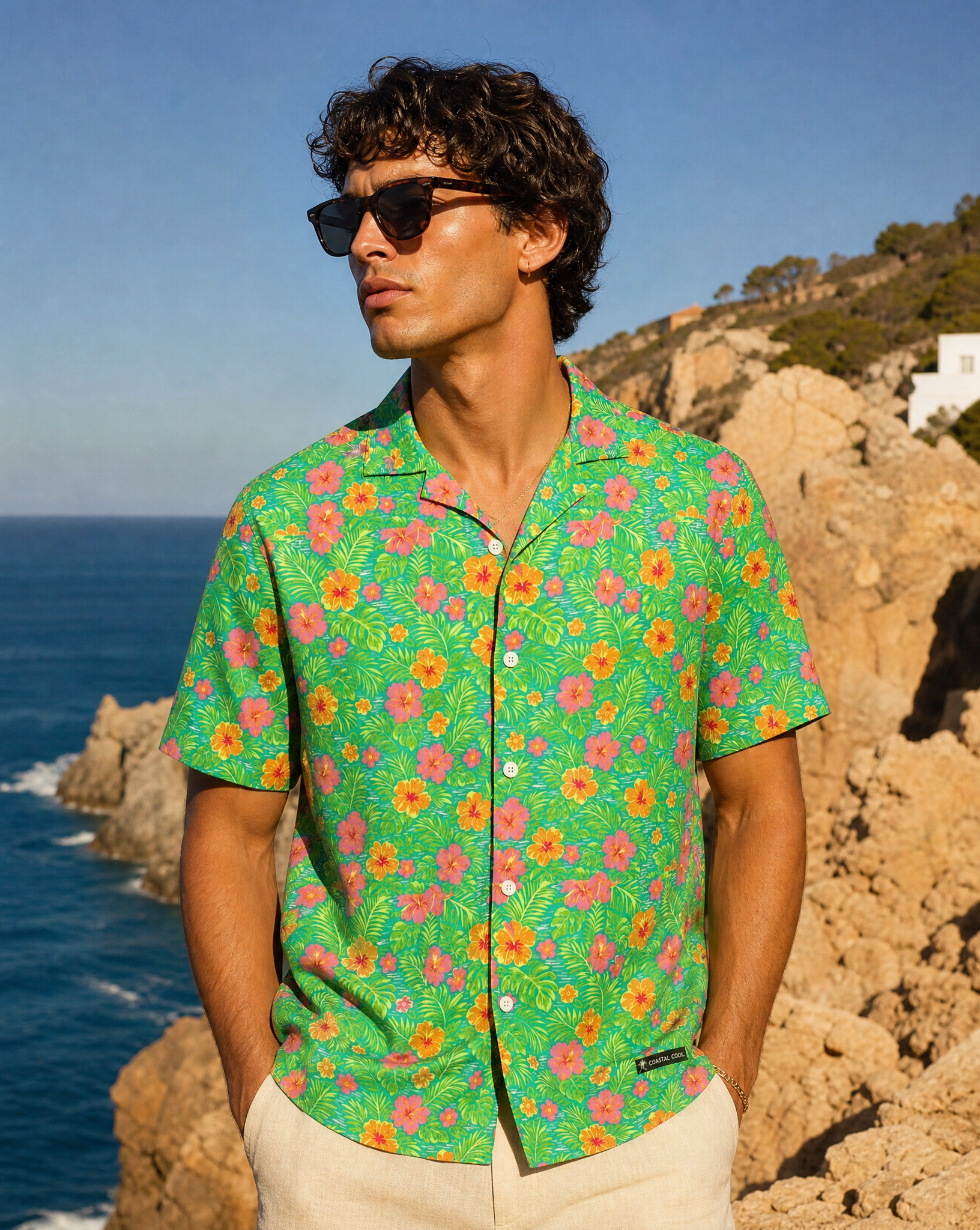 Bali Bloom Short Sleeve-Coastal Cool-2026-V1