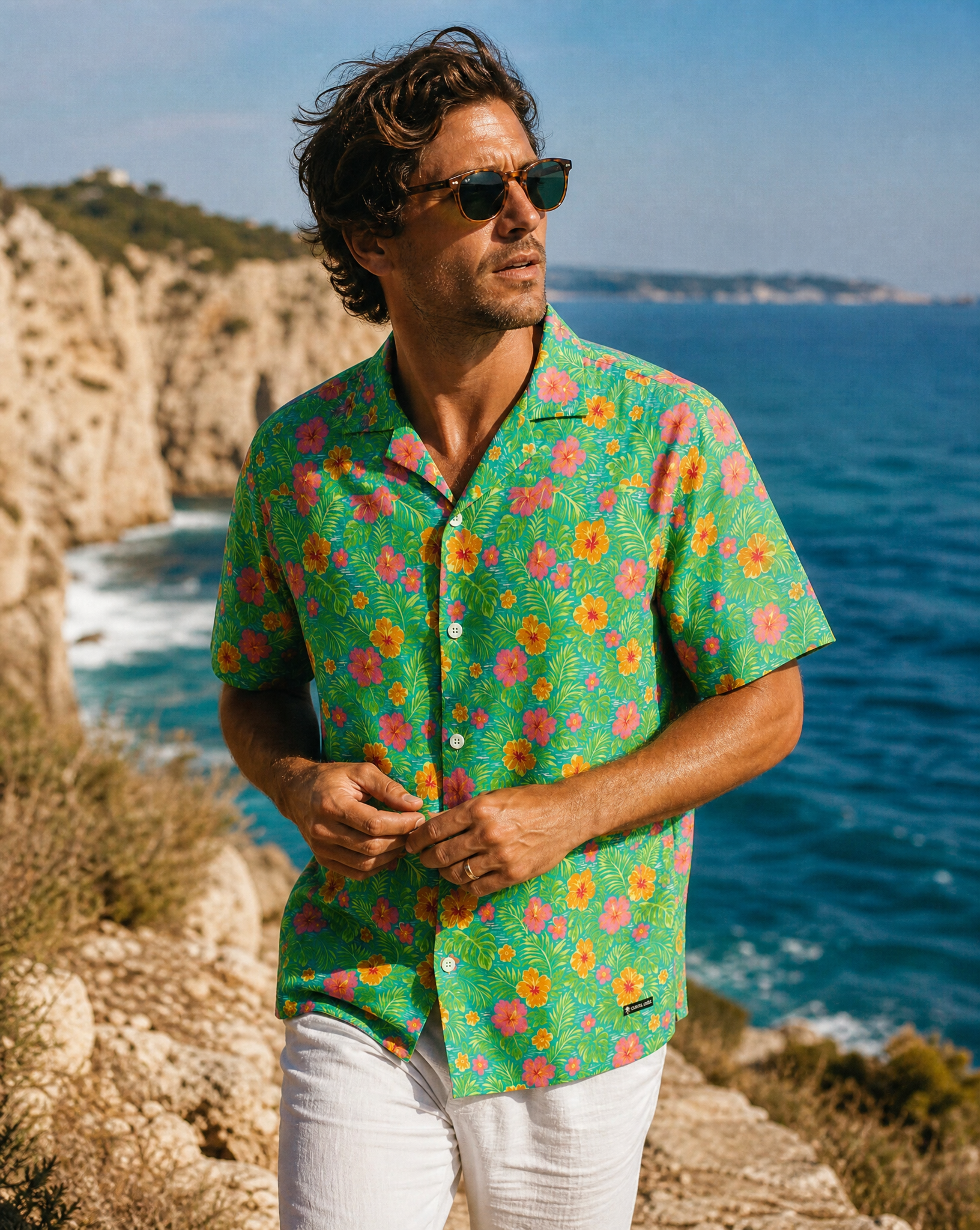 Bali Bloom Short Sleeve-Coastal Cool-2026-V1