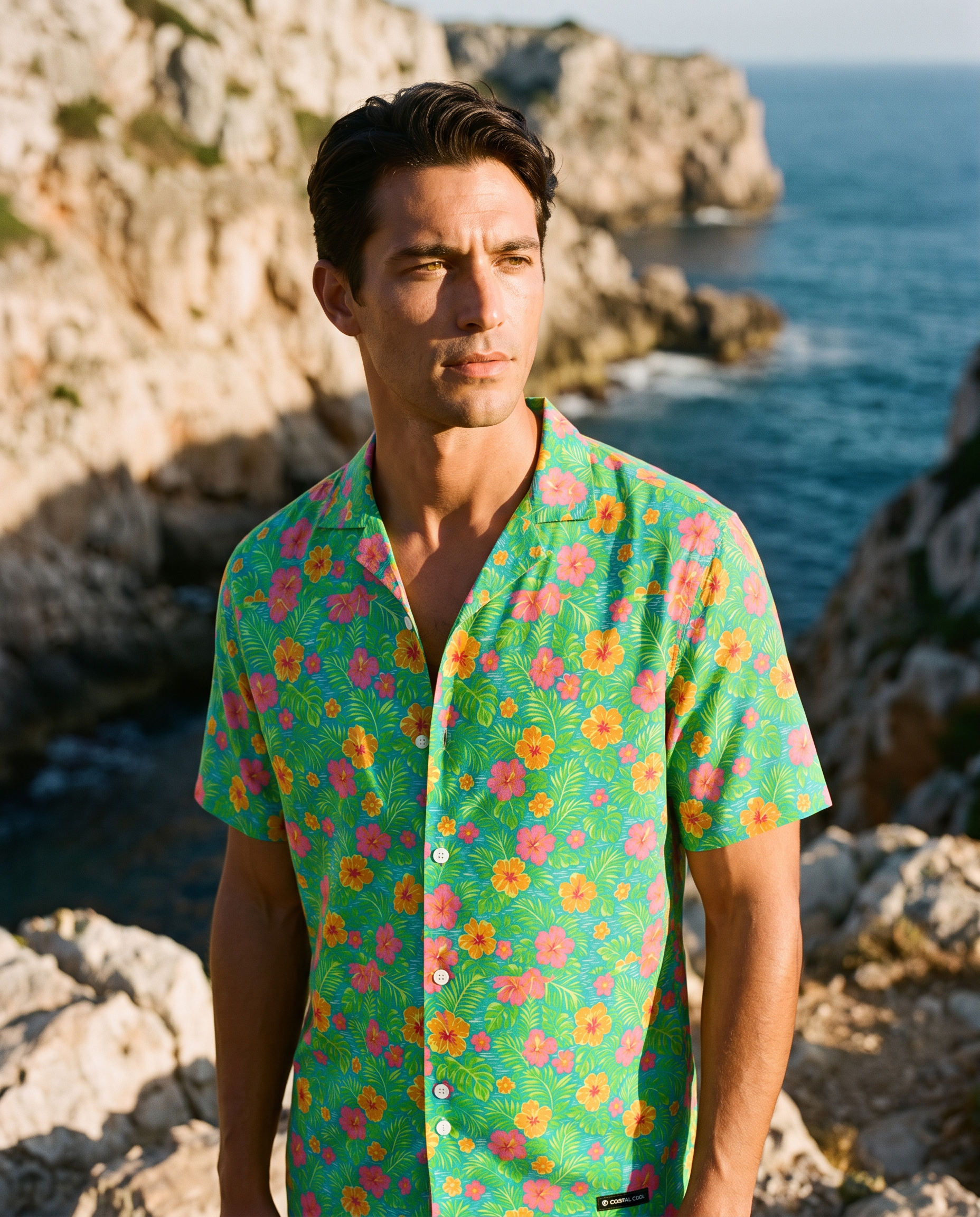 Bali Bloom Short Sleeve-Coastal Cool-2026-V1