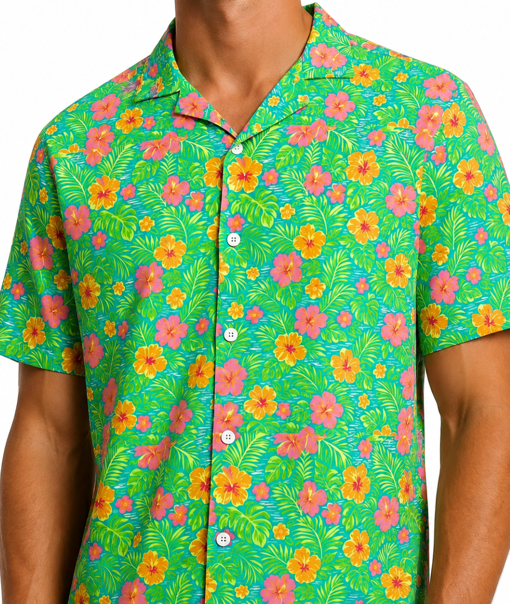 Bali Bloom Short Sleeve-Coastal Cool-2026-V1