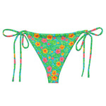Bali Bloom String Bikini Bottom-Coastal Cool
