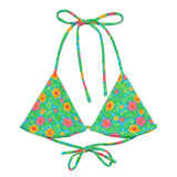Bali Bloom String Bikini Top-Coastal Cool