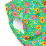 Bali Bloom Swim Trunks-Coastal Cool