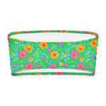 Bali Bloom Tube Bikini Top-Coastal Cool