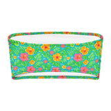 Bali Bloom Tube Bikini Top-Coastal Cool
