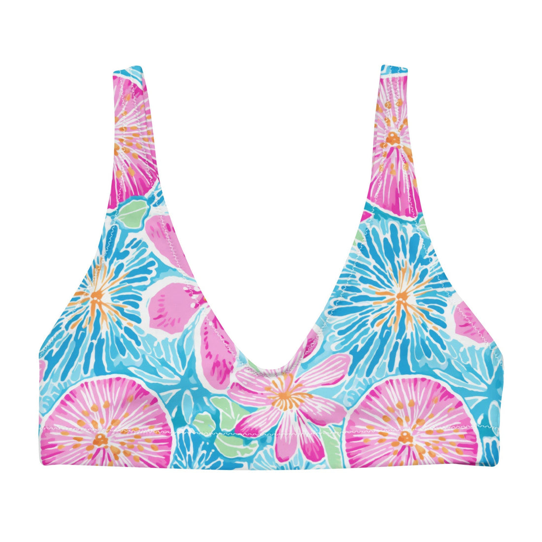 Beverly Hills Bikini Top-Coastal Cool-Recycled Swimsuits and Beachwear