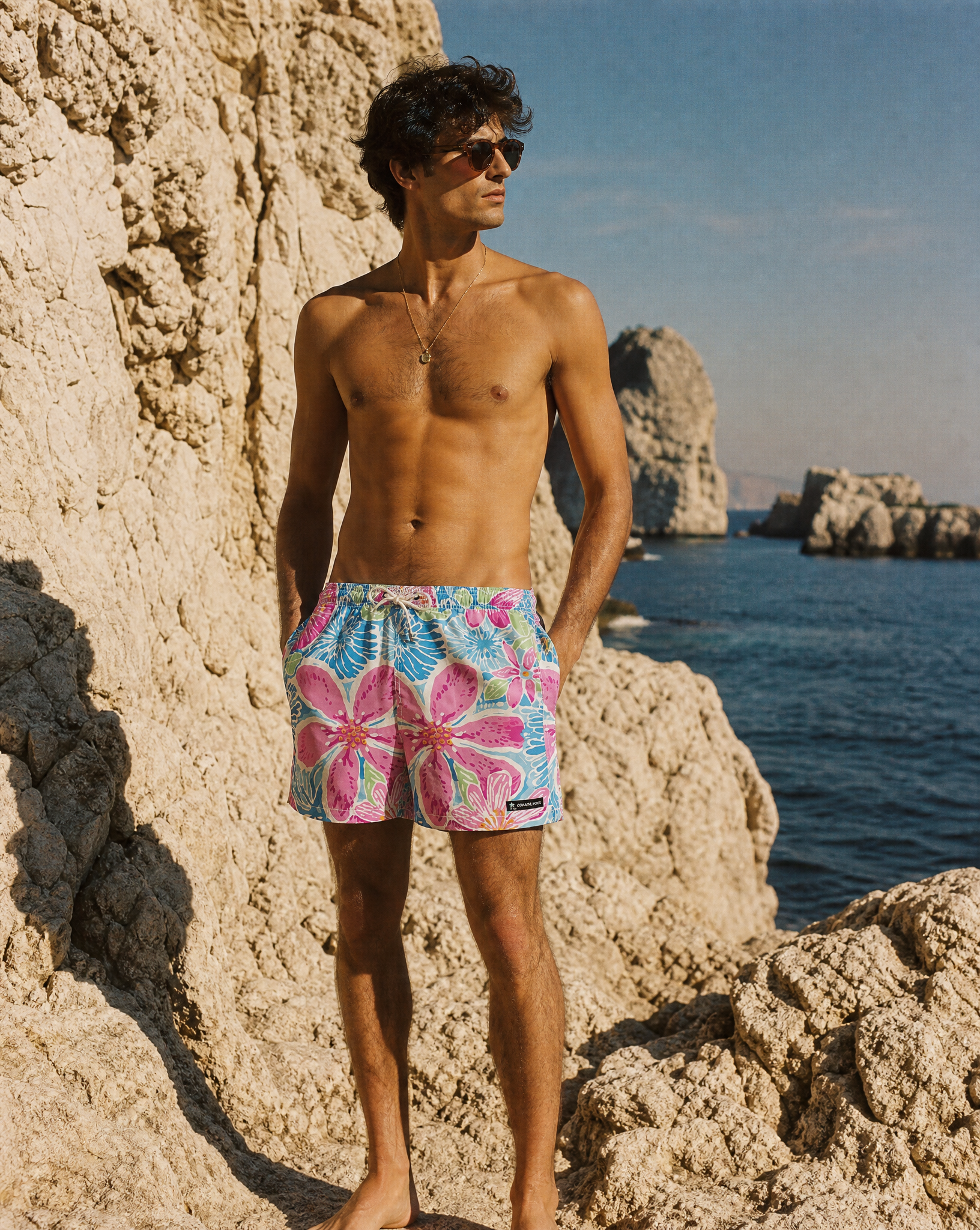 Beverly Hills Swim Trunks-Coastal Cool-2026-V1