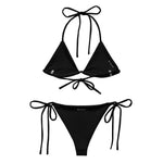 Black Bikini by Coastal Cool adjustable bikini set UPF 50 breathable sustainable resort style