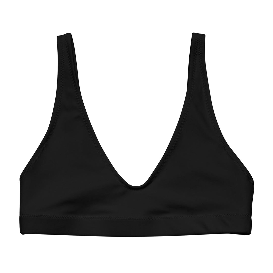 Black Bikini Top-Coastal Cool