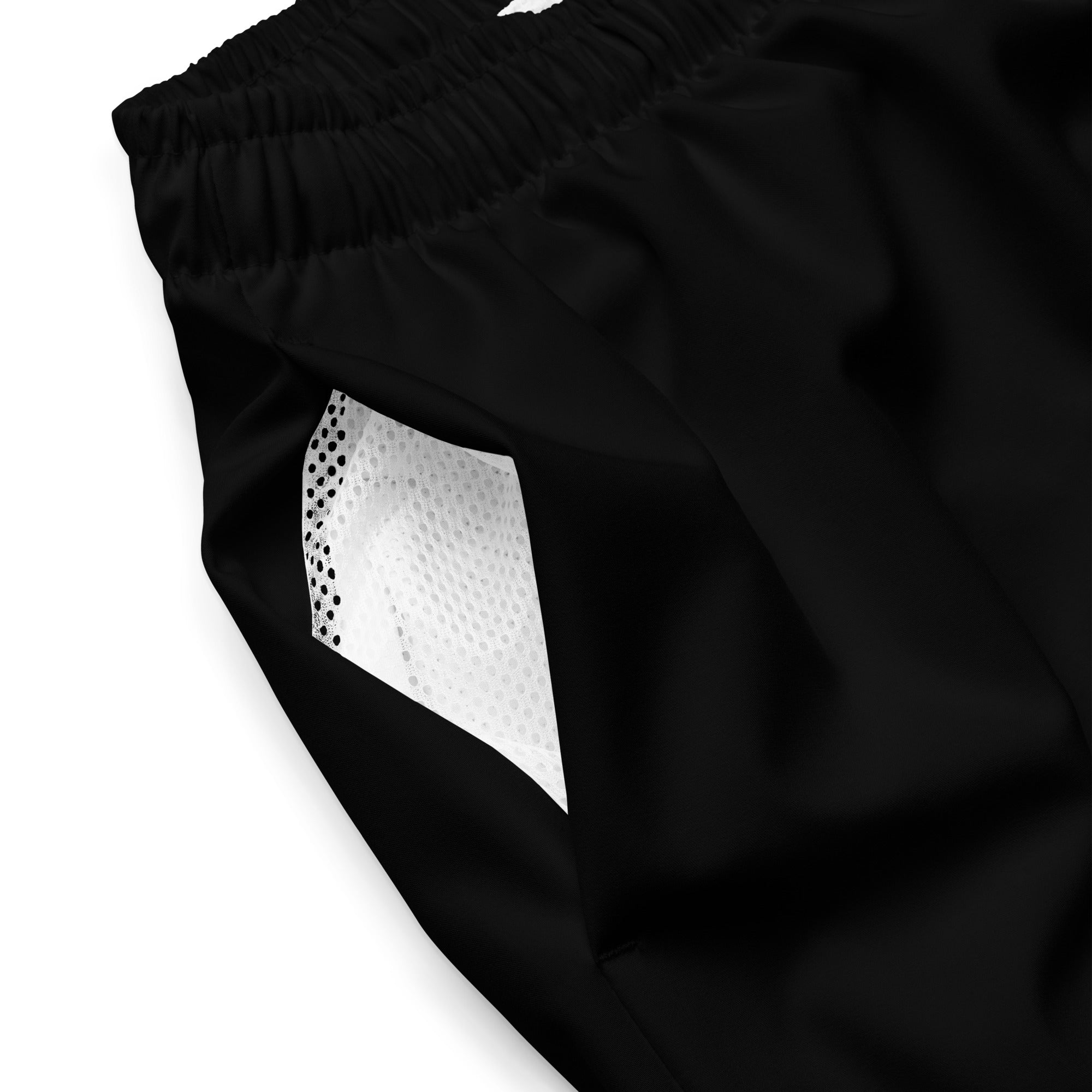 Black Swim Trunks-Coastal Cool