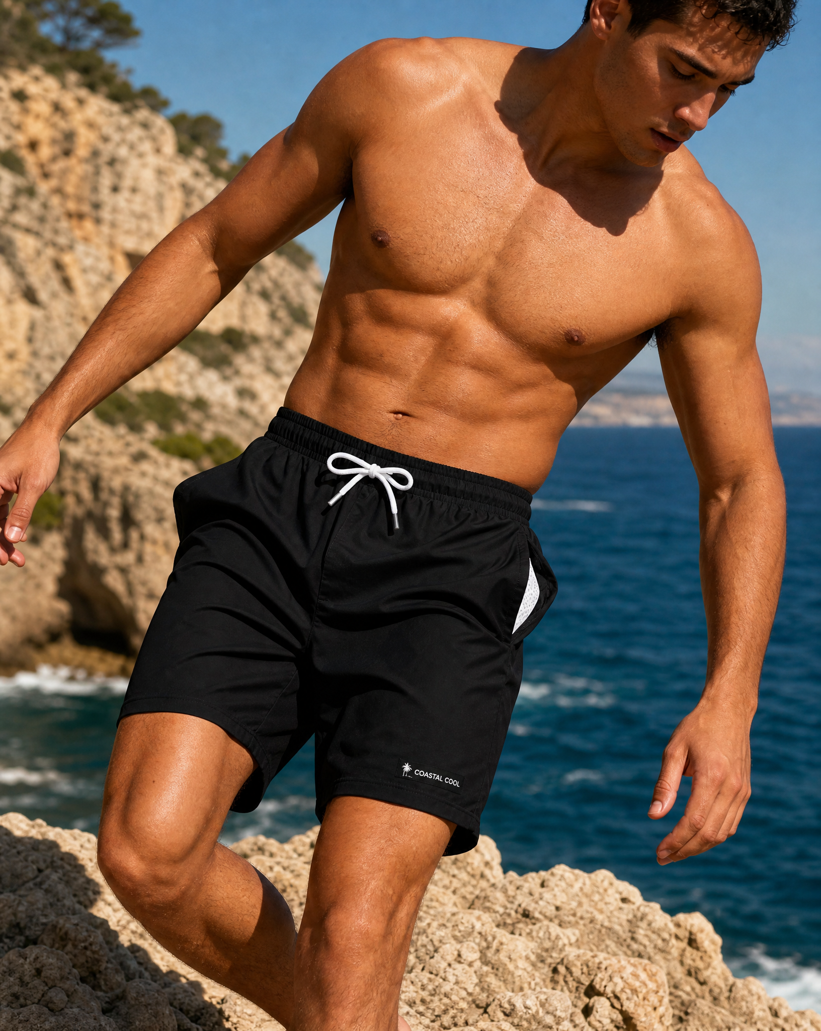 Black Swim Trunks-Coastal Cool-2026-V1