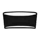 Black Tube Bikini Top-Coastal Cool