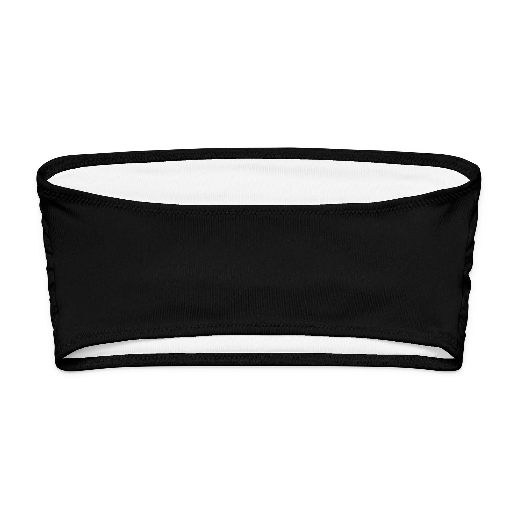 Black Tube Bikini Top-Coastal Cool
