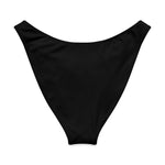 Black V-Waist Bikini Bottom-Coastal Cool