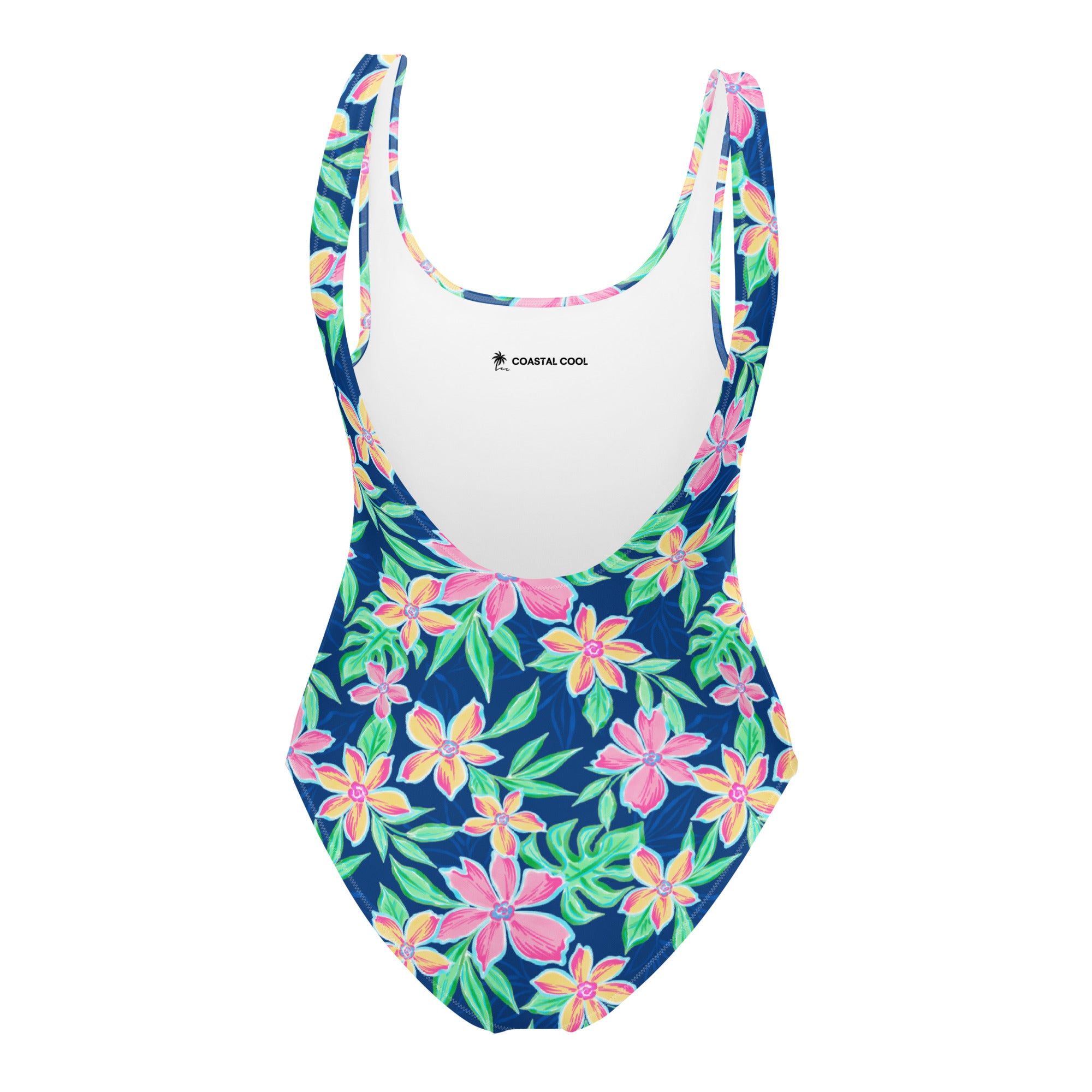 Blossom One-Piece Swimsuit-Coastal Cool